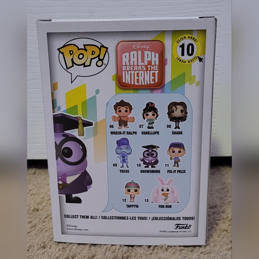Funko Pop Knowsmore #10 Ralph Breaks the Internet - Picture 3 of 4